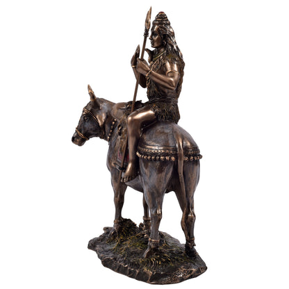 Brass Shiva Sitting On Nandi