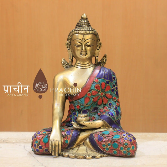 Buddha Sitting in Bhumisparsha Mudra