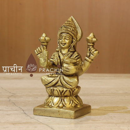 Laxmi Sitting on Lotus