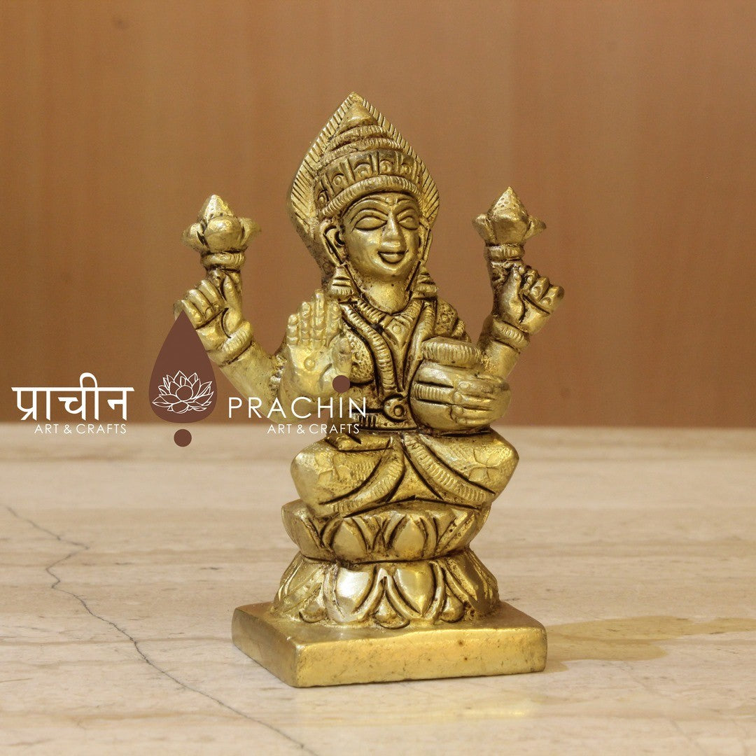 Laxmi Sitting on Lotus