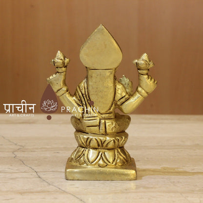 Laxmi Sitting on Lotus
