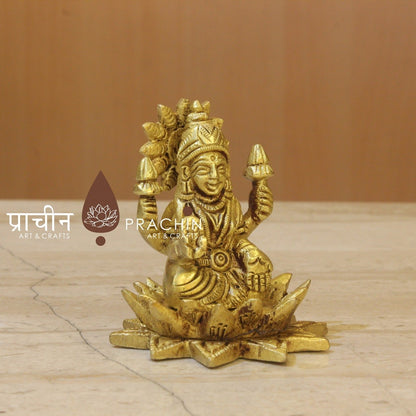 Laxmi Sitting on Lotus