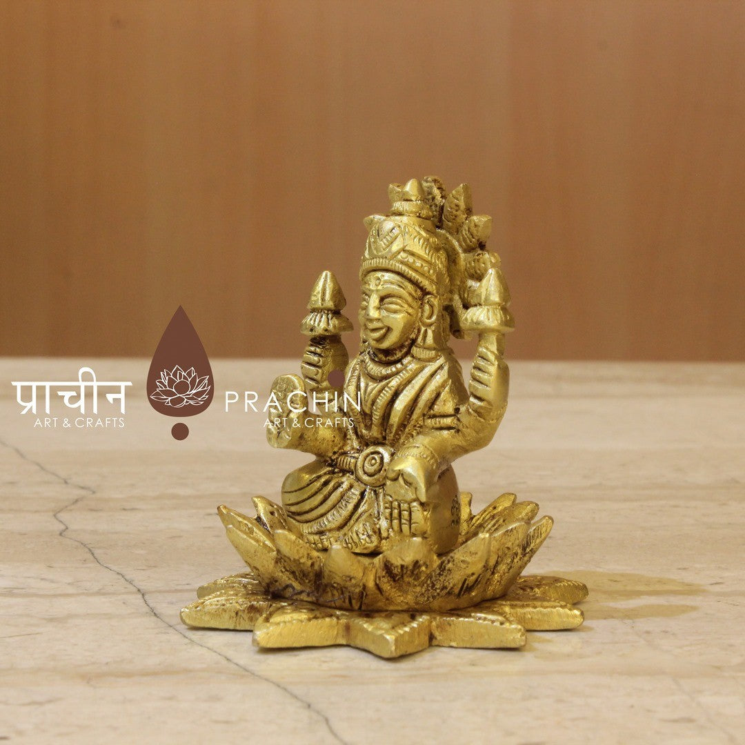 Laxmi Sitting on Lotus