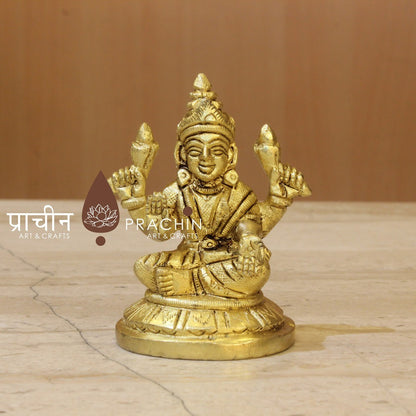Laxmi Sitting on Lotus