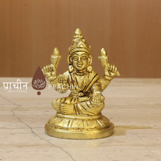 Laxmi Sitting on Lotus