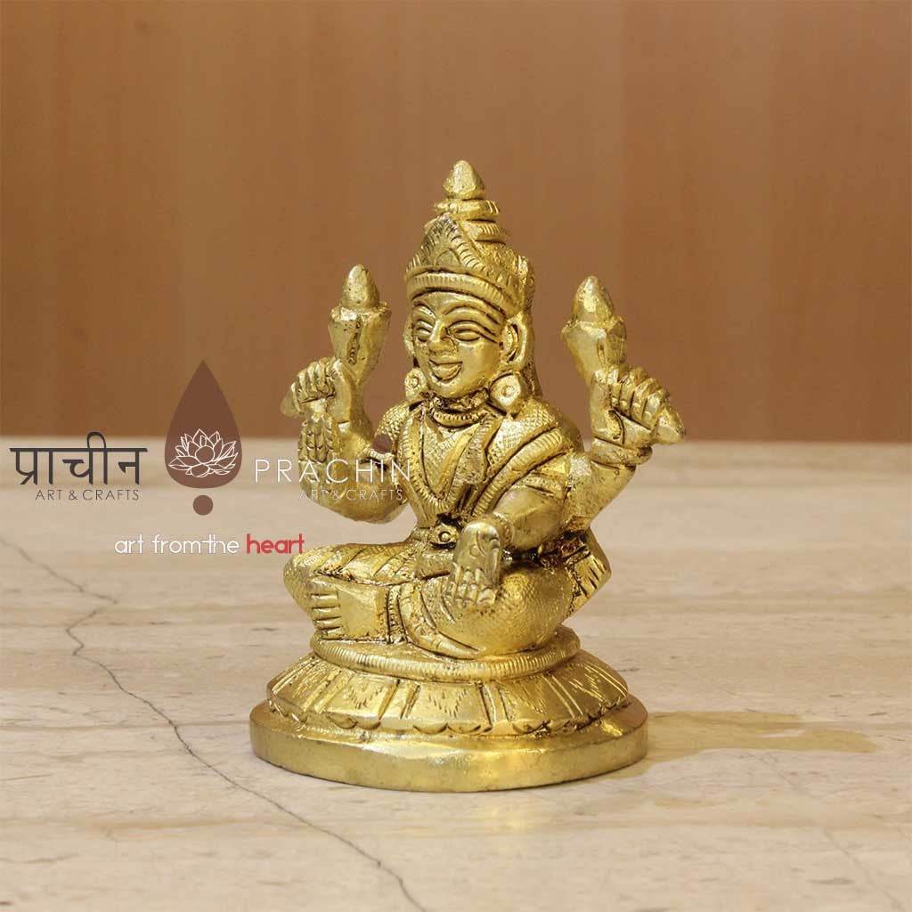 Laxmi Sitting on Lotus