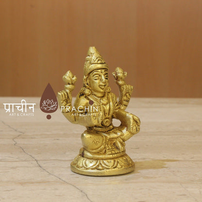 Laxmi Sitting on Lotus