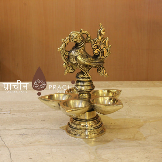 Brass Oil Lamp