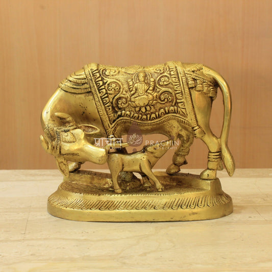 Brass Kamdhenu Cow
