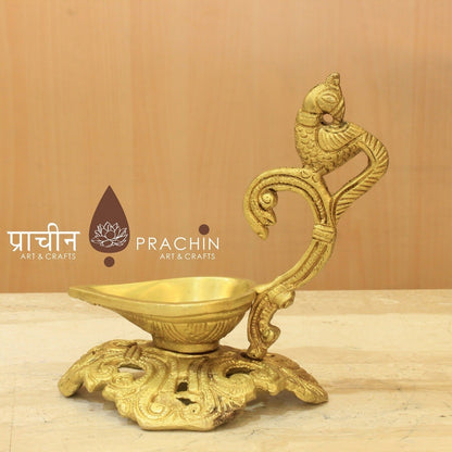 Brass Oil Lamp