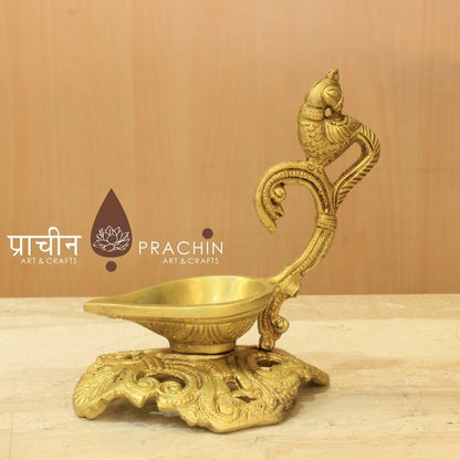 Brass Oil Lamp