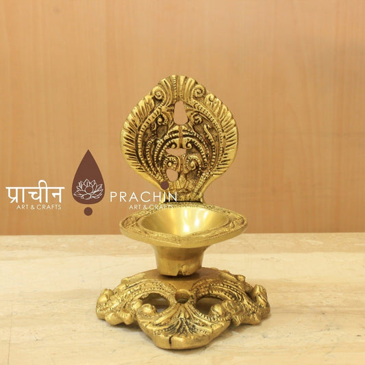 Brass Oil Lamp