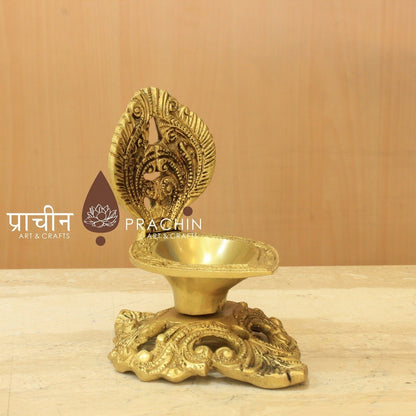 Brass Oil Lamp