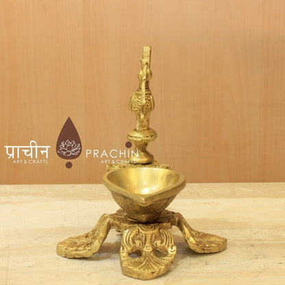 Brass Oil Lamp