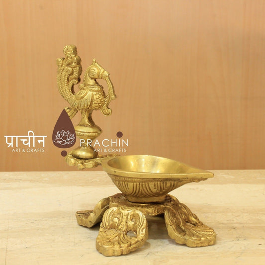 Brass Oil Lamp