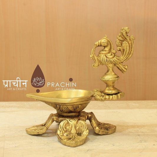 Brass Oil Lamp