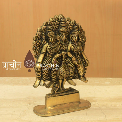 Muruganswamy With Valli & Devasena