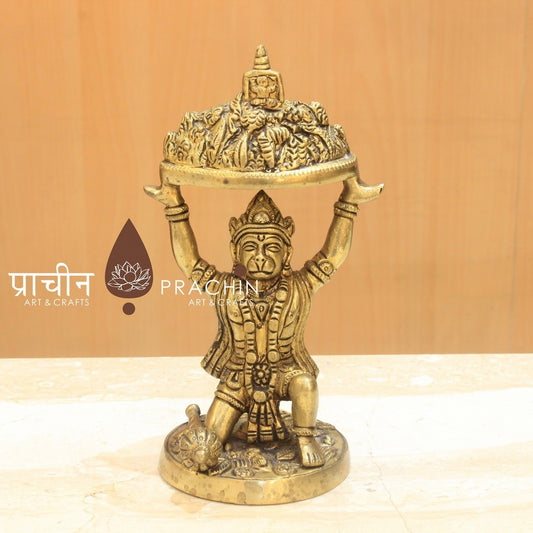 Lord Hanuman Carrying Sanjeevani Mountain