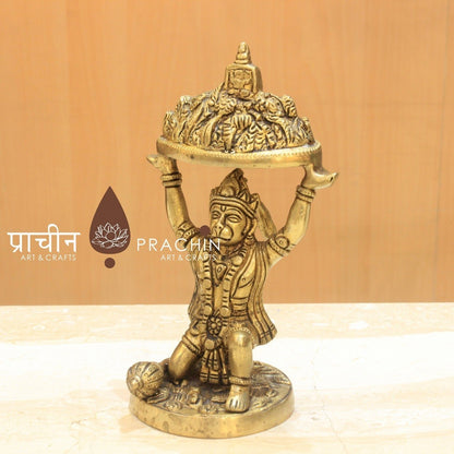 Lord Hanuman Carrying Sanjeevani Mountain
