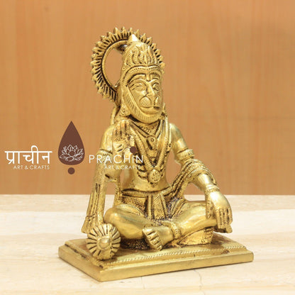 Lord Hanuman Sitting Ashirwad