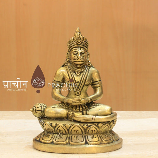 Lord Hanuman in Dhyana Mudra