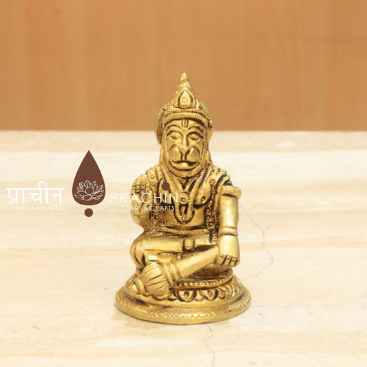 Brass Hanuman Idol