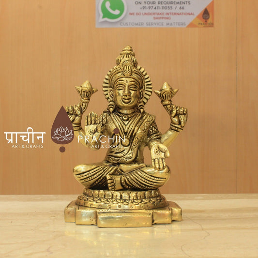Laxmi Sitting In Padmasana