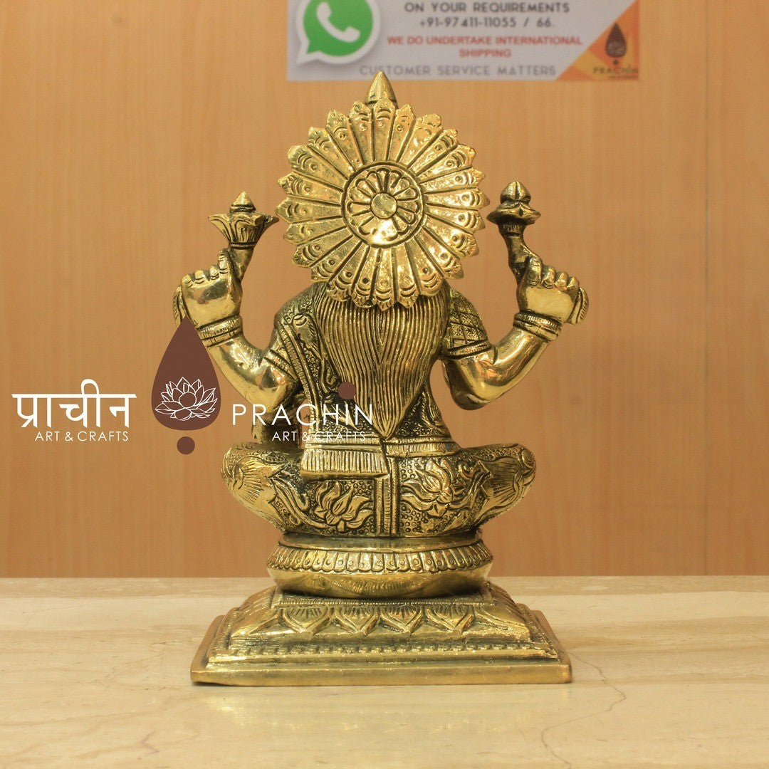 Laxmi Sitting In Padmasana