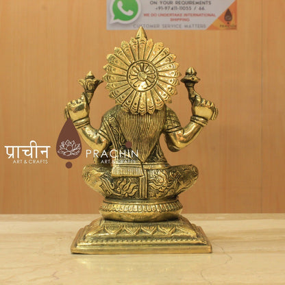 Laxmi Sitting In Padmasana