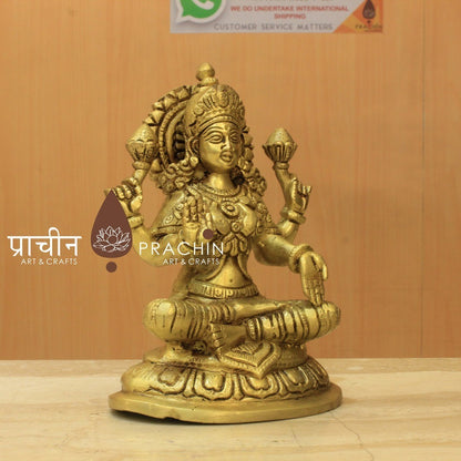 Laxmi Sitting In Padmasana