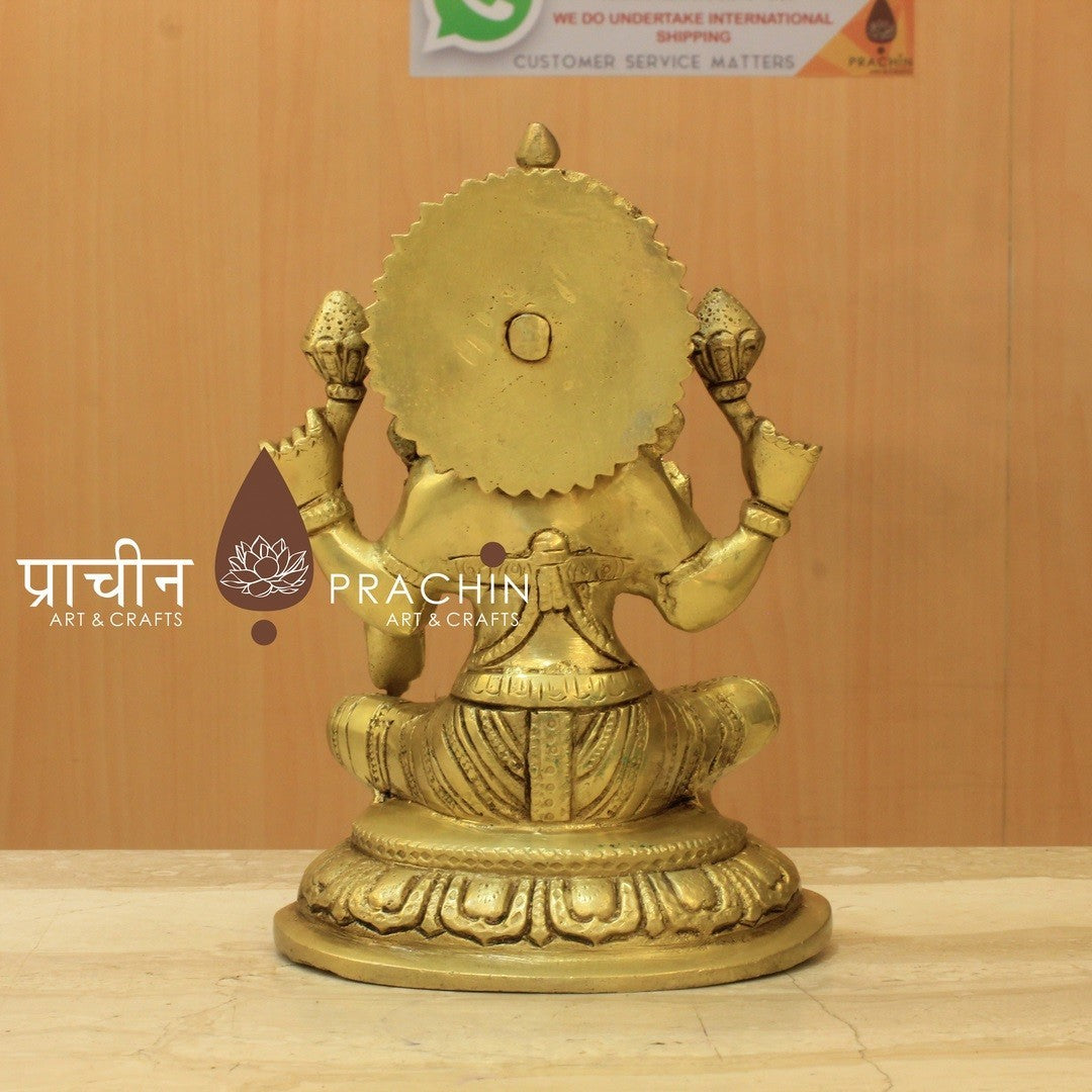 Laxmi Sitting In Padmasana