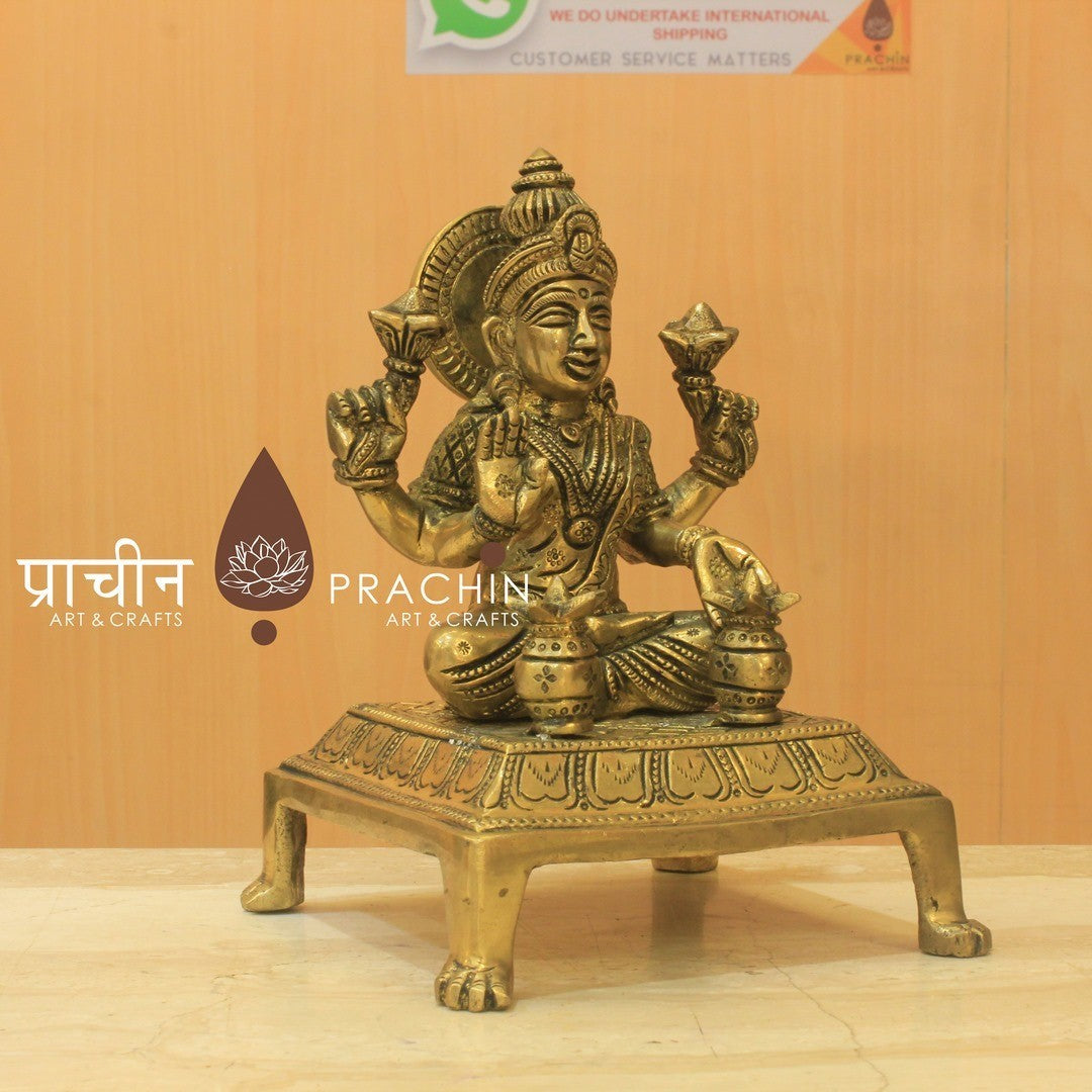 Laxmi Sitting In Padmasana