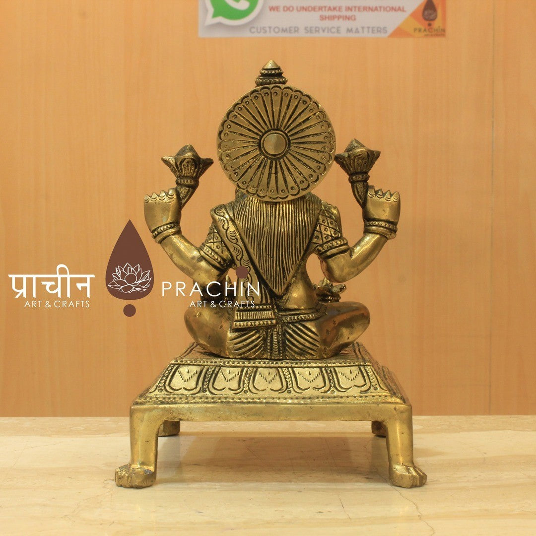 Laxmi Sitting In Padmasana