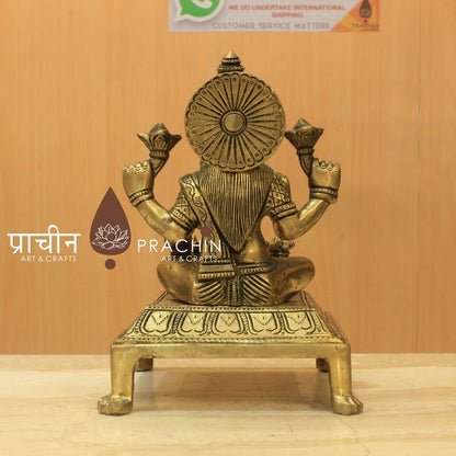 Laxmi Sitting In Padmasana