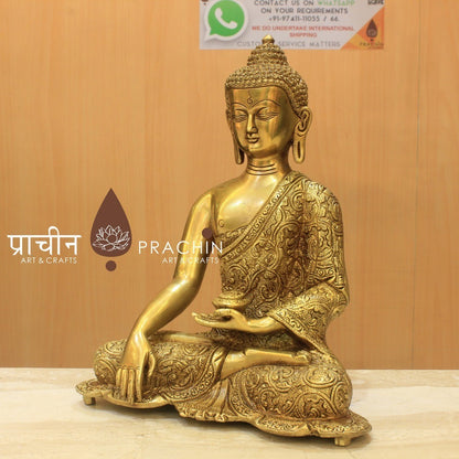 Buddha Sitting in Bhumisparsha Mudra