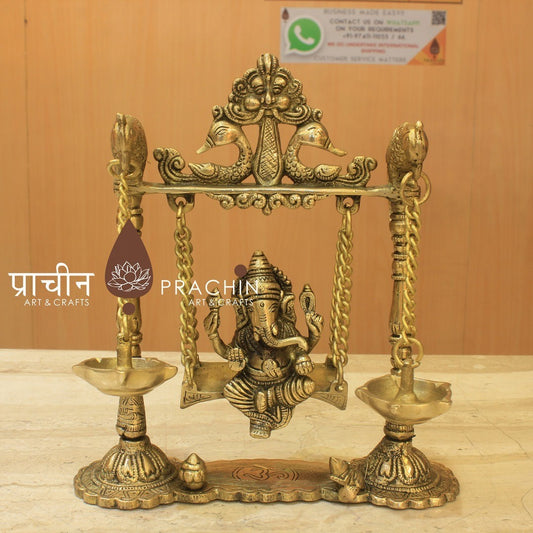 Brass Jula Ganesha