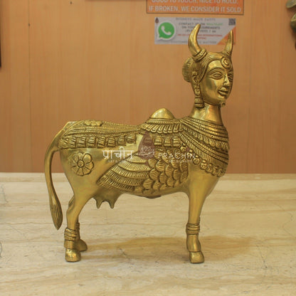 Brass Cow and Calf