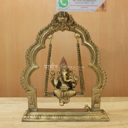 Ganesha On Swing