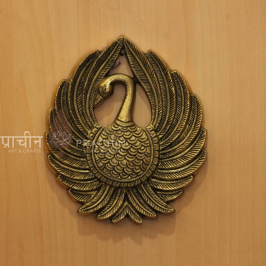 Brass Peacock Hanging
