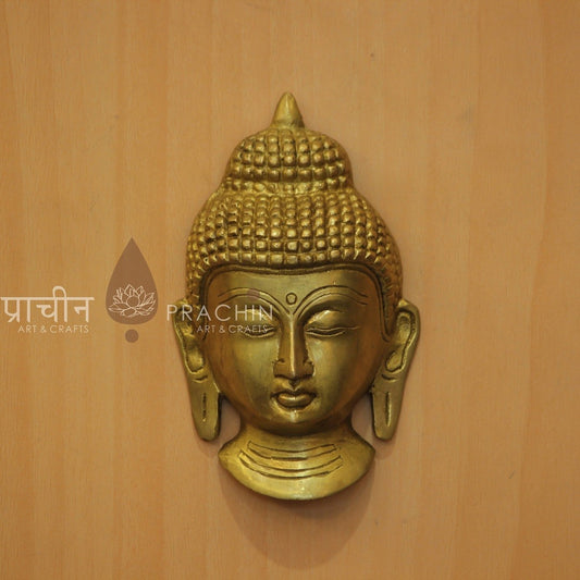 Brass Buddha Wall Hanging