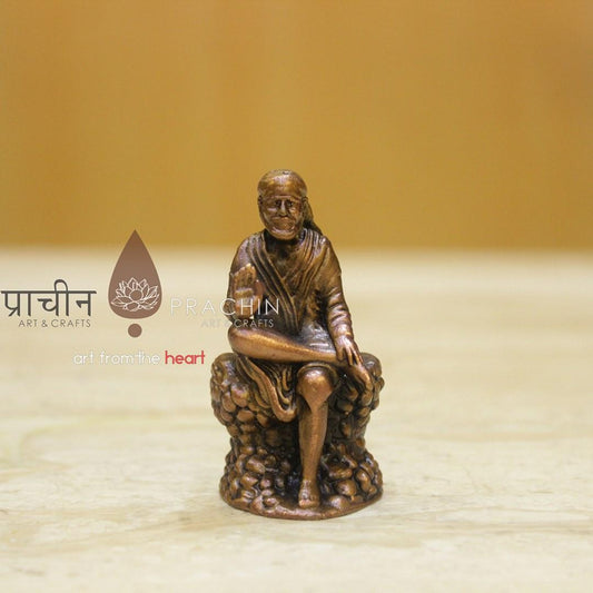 Copper Saibaba Idol