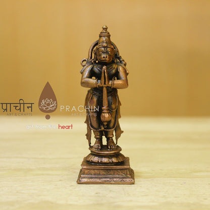 Copper Hanuman Idol