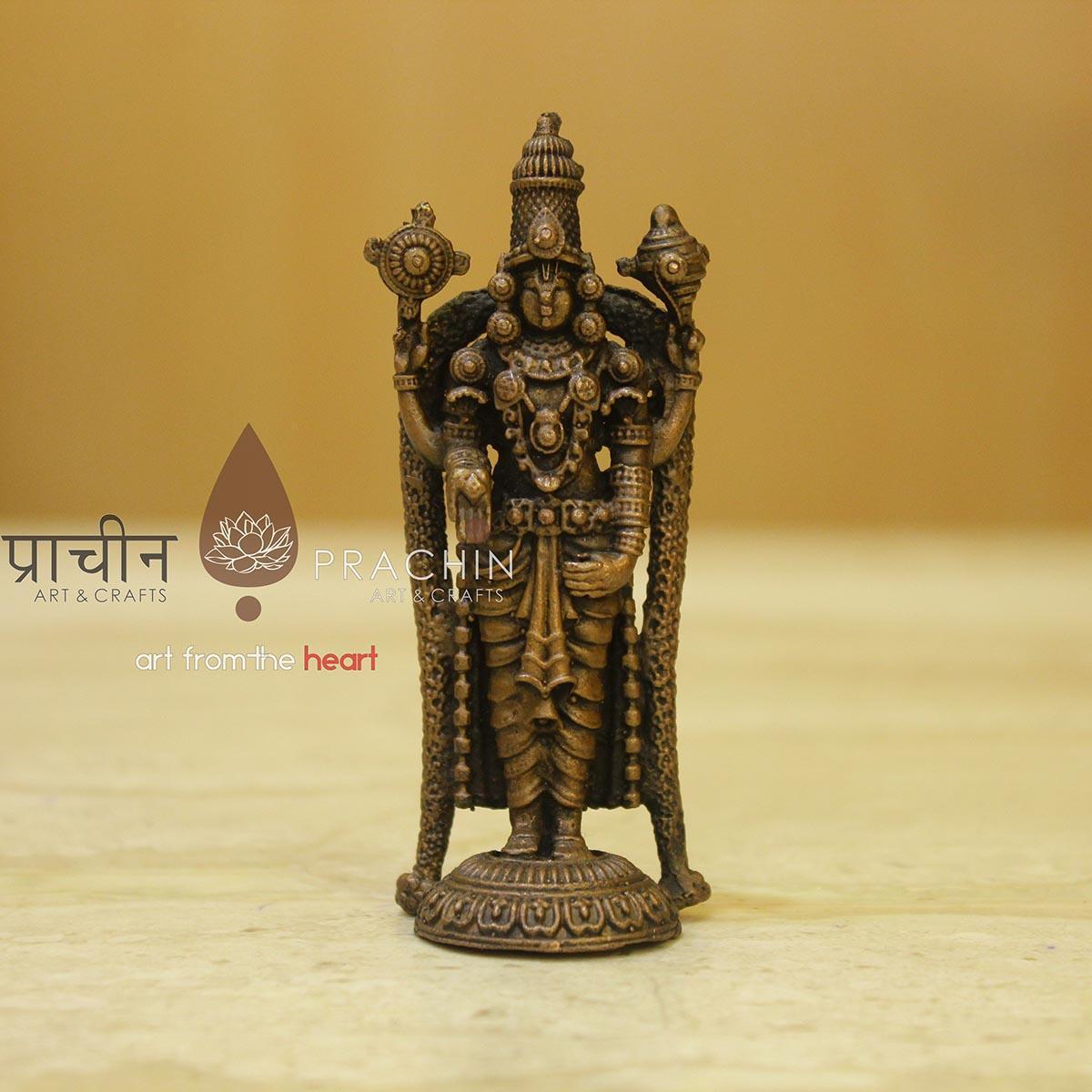 Copper Balaji Idol