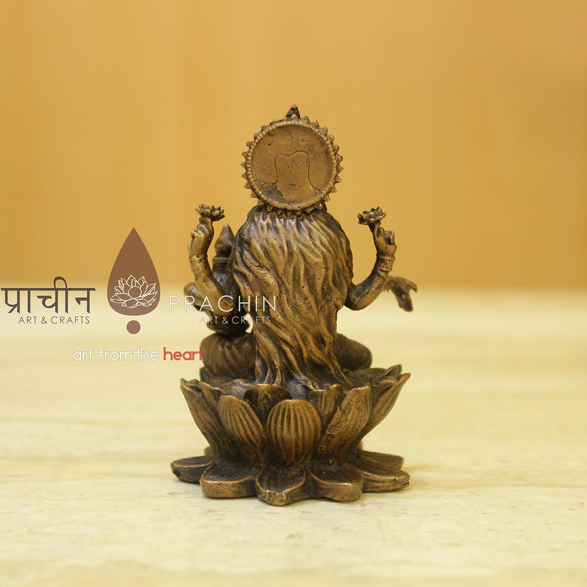 Laxmi Sitting On Lotus