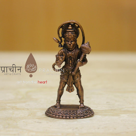 Copper Hanuman Statue
