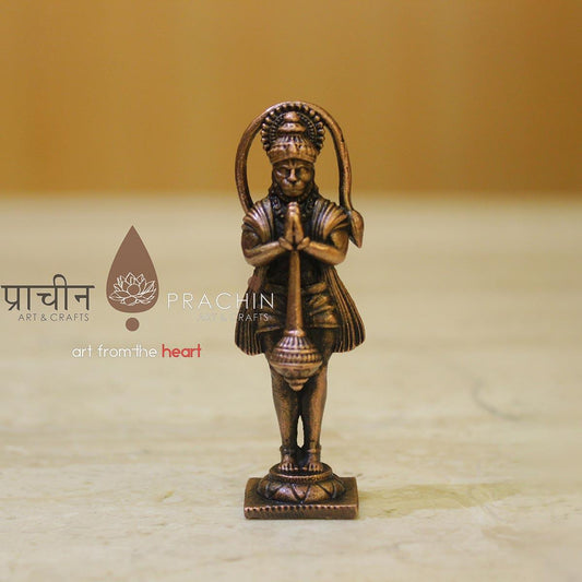 Copper Hanuman Statue