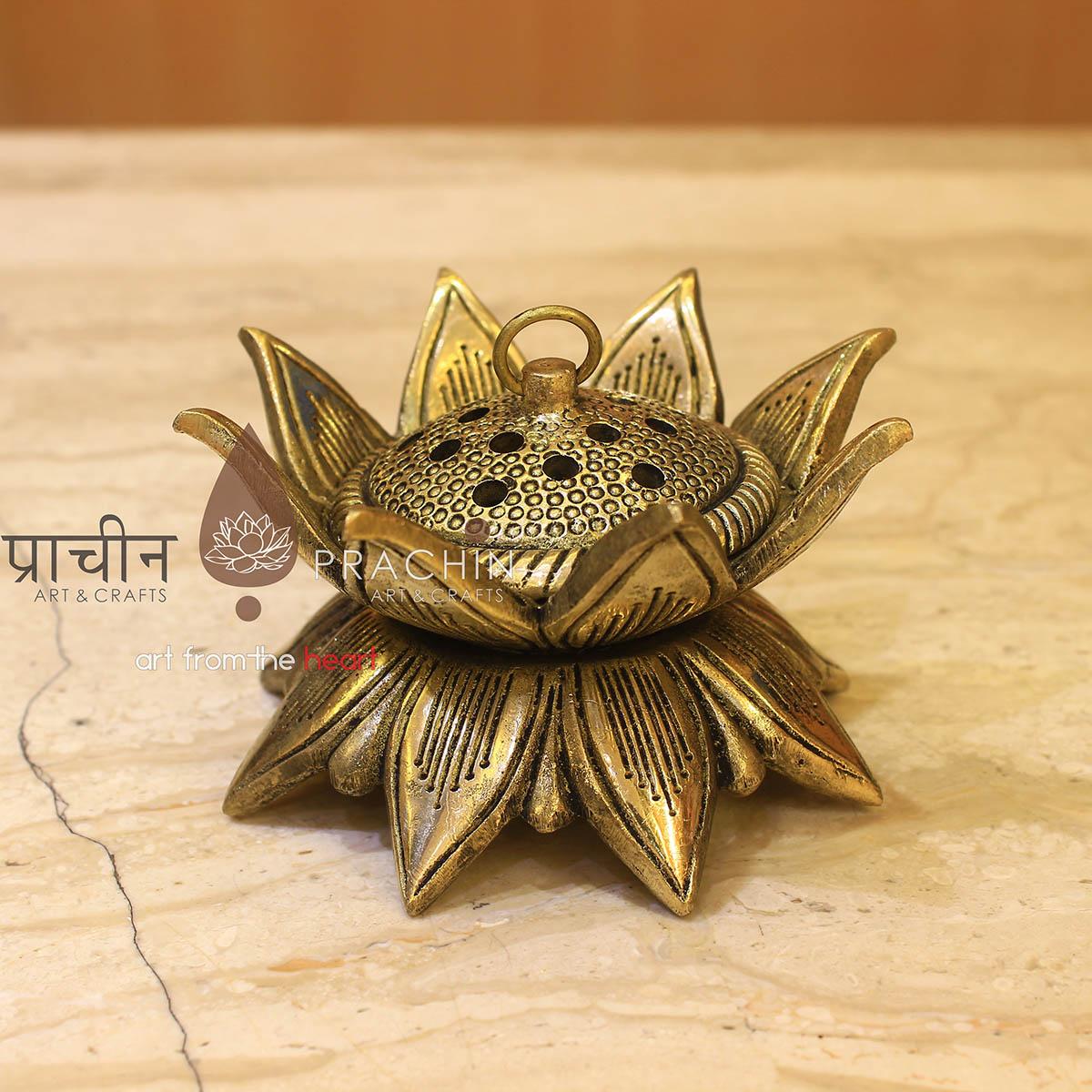 Brass Dhoop Stand