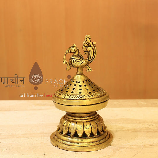 Brass Dhoop Stand
