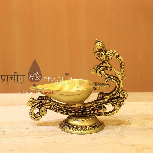 Brass Oil Lamp