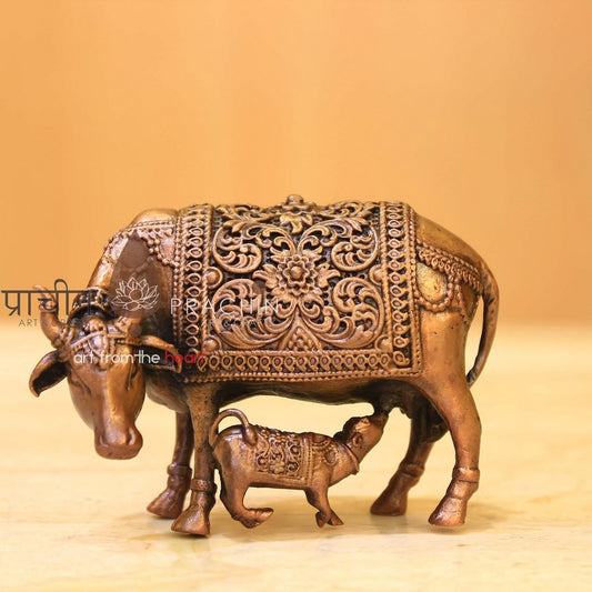 Copper Cow and Calf